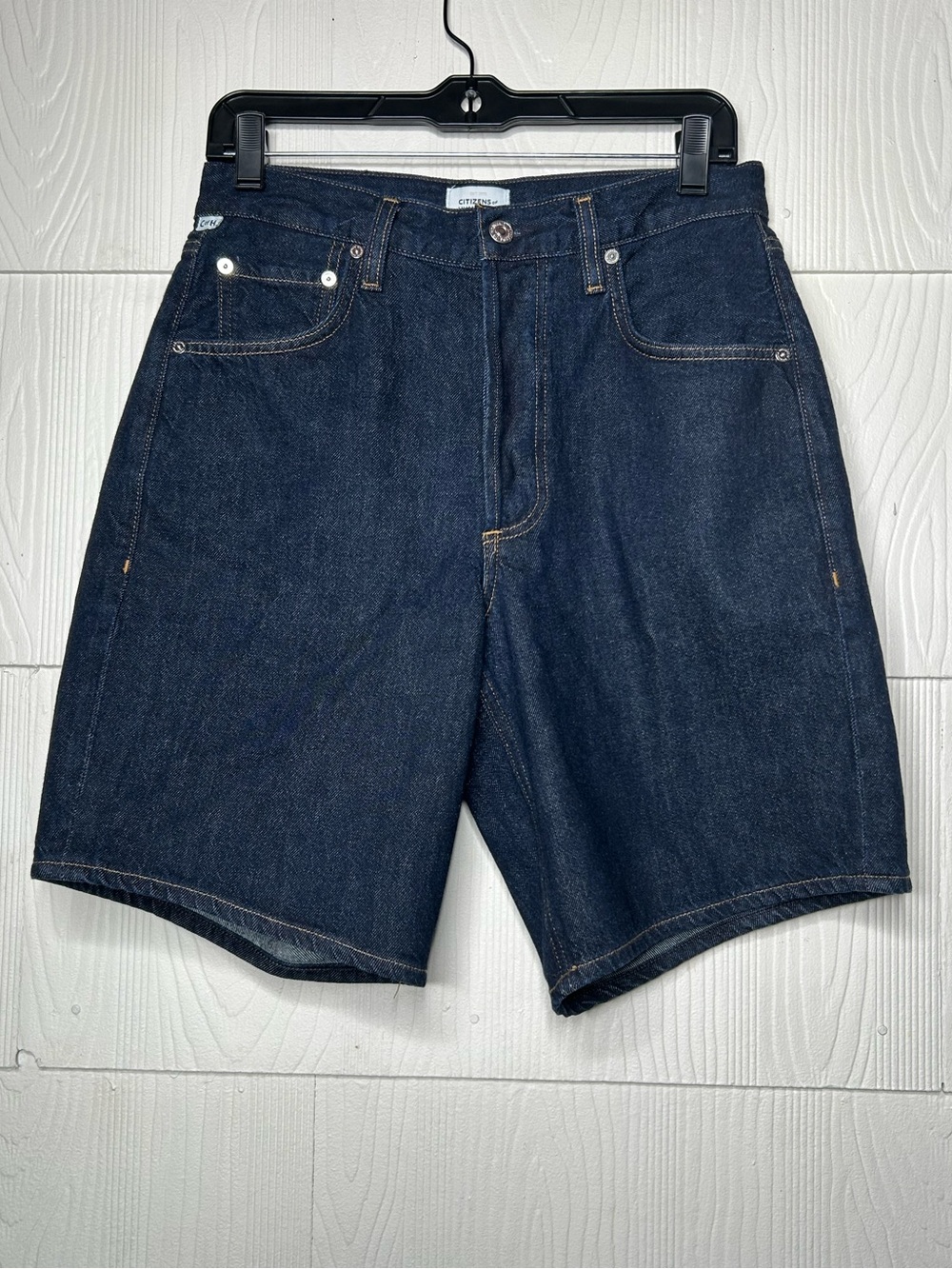 Citizens Of Humanity Indigo Denim High-Rise Jean Shorts